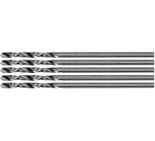Сверло по металлу PREMIUM YATO: HSS 4241 до нержав. и высоколегов. стали, литья, Ø=2.0х50мм, 5шт[100]