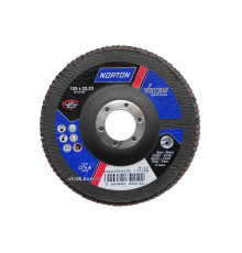 Круг пелюстковий шліфувальний NORTON VULCAN"; Ø= 125/22 мм, Р 120 зерно з електрокорунду