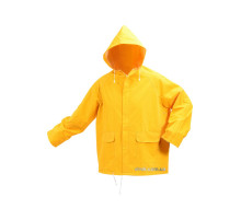 Куртка з капюшоном водонепроникна жовта VOREL, розм. XXL [30/480]