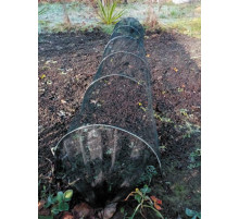 Тунель захисний для рослин FLO, 300х 45х 45 см з чорної сітки [12]