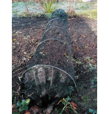 Тунель захисний для рослин FLO, 300х 45х 45 см з чорної сітки [12]