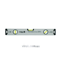Рівень алюмінієвий VOREL : L= 100 cм. 3 капсули [25/50]