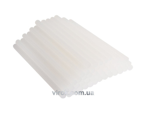 Стержні клейові VOREL : Ø= 11 х 200 мм. прозорі уп. 50 шт. (1 кг) [10/480]