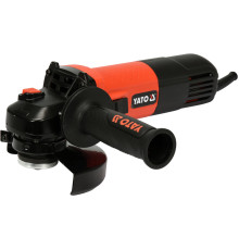 Шліфмашина кутова мережева- 230В YATO: P=1100Вт, Ø=125мм, з регул. обертів- 3000-12000 об/х [8/144]
