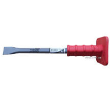 Зубило каменяра VIROK з гумовою ручкою 450 мм