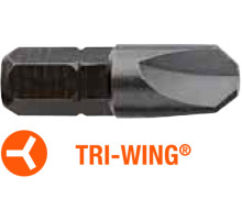 Насадка викруткова USH Industry : TRI-WING TW4 x 25 мм, Уп. 5 шт.