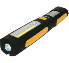 Світильник COB-діодний акумулятор Li-Ion 3.7 В VOREL 5 і 3 Вт,300/170 Lm,2 режими,USB заряджання(DW)