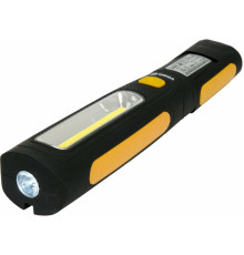 Світильник COB-діодний акумулятор Li-Ion 3.7 В VOREL 5 і 3 Вт,300/170 Lm,2 режими,USB заряджання(DW)