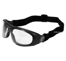 Очки защитные YATO прозрачные с регул. эластичным пояском [12/240]
