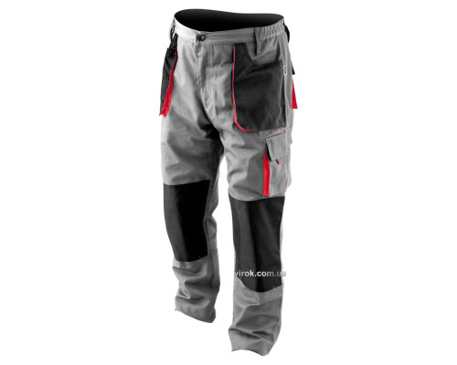 Штани робочі YATO DAN : розм. XL, (65% поліестер, 35% бавовна) [10]