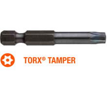 Насадка викруткова USH Industry "тонке жало" TORX TAMPER TT27 x 50 мм подовжена, Уп. 5 шт.