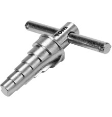 Ключ ступеневий сантехнічний 1/2 - 1⅛" (28,6 мм), Cr-V [10/60]