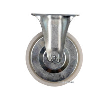 Колесо к тележке полиамидовое Ø= 160 мм, b= 40 мм VOREL со штивной опорой;h= 195 мм,навант.-130 кг(DW)