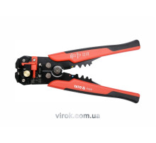 Кліщі для обтискання і зачистки проводів YATO, L=205 мм [5/30]