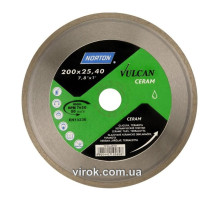 Диск алмазный по керамике VULCAN TILE; Ø= 200 x 25,4 мм
