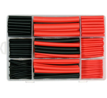 Кембрики термоусадні до t=125°C з клеєм YATO : різних розмірів, 270 шт [60]