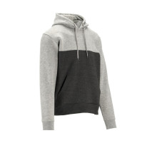 Худі з капюшоном "LABRADOR" YATO розм.XXL, 3 киш світло/ темносірий; матеріал 80%-бав, 20%-поліес