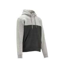 Худые с капюшоном "LABRADOR" YATO разм.XXL, 3 киш светло/ темносерый; материал 80%-бав, 20%-полиес