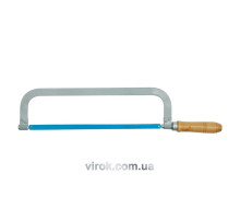 Ножівка по металу VOREL : L= 300 мм, дерев'яна ручка [12/48]