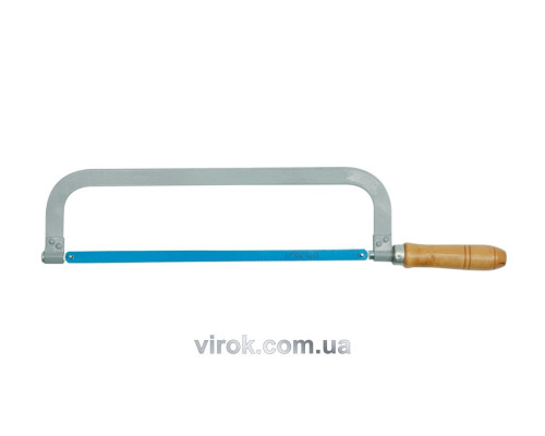 Ножівка по металу VOREL : L= 300 мм, дерев'яна ручка [12/48]