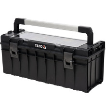 Ящик для інструментів YATO, з органайзером з 9 комірками, 650х270х272 мм, пластиковий корпус [1]
