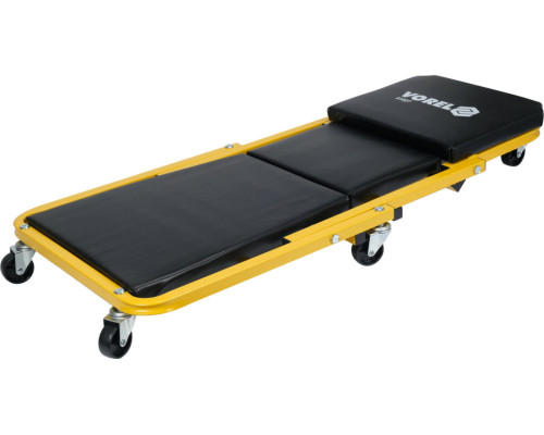 Лежак-сидіння для ремонту VOREL на 6 колесах; 91х41х12см, для навант. леж./сид. полож-150/120 кг [1]