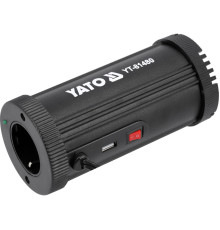 Перетворювач напруги YATO з джерела 12 В DC в 230 В, номінально- 150 Вт AC, піковий- 300 Вт [20]