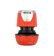 Муфта швидкоз'ємна YATO для водяного шланга 3/4" /ABS/ (БЛІСТЕР) [12/120]