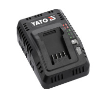 Зарядное устройство разумно с охлаждением YATO для аккумуляторов Li-Ion 18 В, 4,5А от сети 230 B