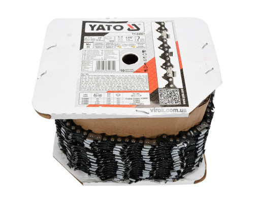 Ланцюг на барабані для пили 3/8"-9.52мм.(1632 ланки) YT-84930, -84931, -84935 +30 зап ланок і зубців