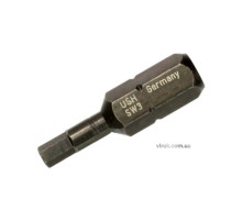 Насадка викруткова USH Industry : HEX SW 4 x 25 мм шестигранна, Уп. 10 шт.