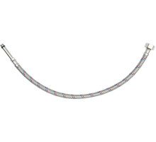 Шланг водопроводный с оплеткой из нерж стали FALA l= 500мм Ø= 8/12, соедин F-1/2" х M-M10x1- 50мм 1МПа