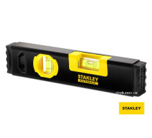 Рівень STANLEY "Classic Box Level TORPEDO" : L= 23 см, 2 капсули, алюмінієвий корпус з магнітами