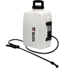 Оприскувач акумуляторний YATO ранцевий : бачок- 12 л, продуктивність- 1,5 л/хв (БЕЗ АКУМУЛЯТОРА) [1]