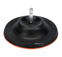 Круг-насадка шлифовальная VOREL с липучкой: Ø=125 мм с хвостом [20] DW