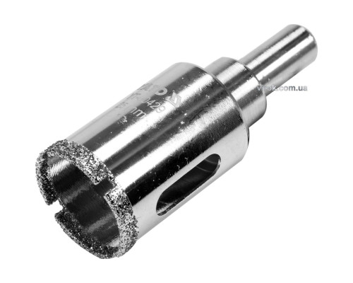 Свердло по гресу і кераміці YATO, Ø= 25 мм, при сухому і мокрому режимах [25/100]