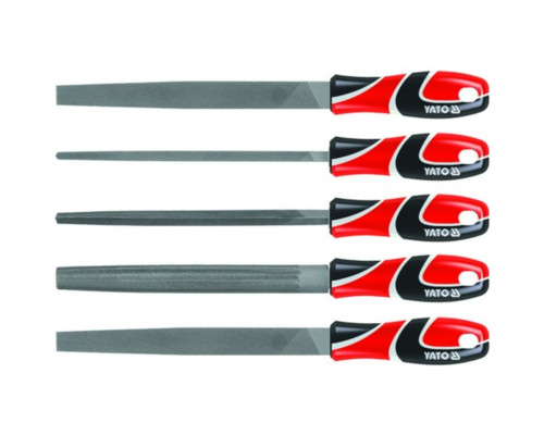 Напильник по металлу YATO, набор 5 шт. [5/10]