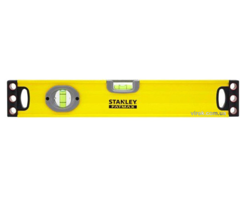 Рівень STANLEY "FatMax" : L= 40 см, 2 капсули, алюмінієвий корпус