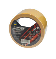 Двостороння стрічка VIROK на тканинній основі 50мм х 5м [60]