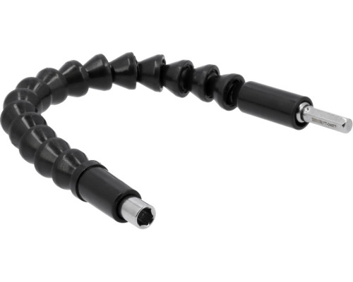 Тримач адаптер насадок викруткових гнучкий YATO : HEX- 1/4", L= 300 мм [10/40]