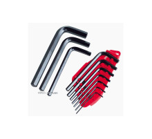 Ключі 6-гранні L-подібні STANLEY : M1,5-10 мм. Набір 10 Шт.