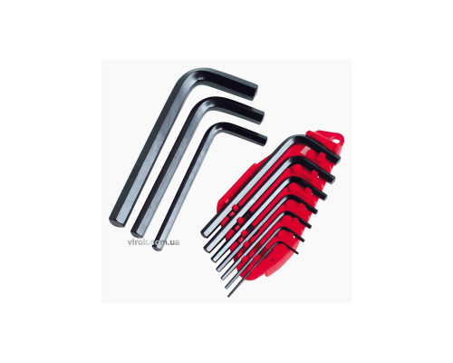 Ключи 6-гранные L-образные STANLEY: M1,5-10 мм.