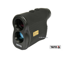 Дальномір лазерний YATO:діап.вимір.довж/вис/кут/швид-5-900 м/60°/0-300 км/год,похибка ±1м/ 900 м(DW)