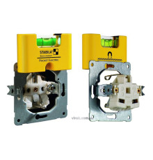 Рівень - міні STABILA Pocket Electric для електриків, магнітний: 7 х 2 х 4 см