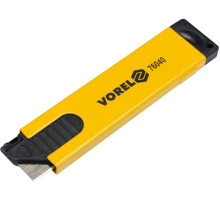 Ніж безпечний VOREL: 104x25x7 мм, лезо 40x20 мм [36/288]