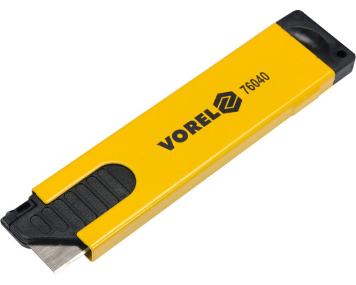 Ніж безпечний VOREL: 104x25x7 мм, лезо 40x20 мм [36/288]