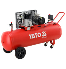 Компресор мережевий YATO 380 В, 2,2 кВт, тиск ≤ 10 Bar,  под. повітря- 400 л/хв, ресивер- 200 л [1]