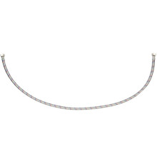 Шланг водопровідний з опліткою з нерж сталі FALA l= 1000мм, Ø= 8/12, з'єднання F-3/8" х F-3/8" 1 МПа