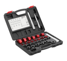 Засоби регуляції підшипників і сальників YATO: дюймових і метричних розмірів, 33 шт [10]