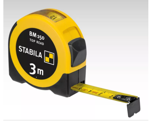 Рулетка STABILA Type BM 150: L= 3 м x 16 мм